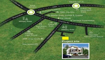 Location of Infocity Green Woods - Image 125476