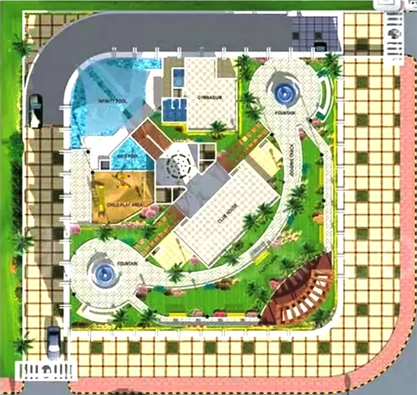 Master Plan of Keystone Monarch Orchid in Kharghar, Navi Mumbai - Image 246288