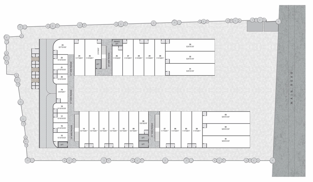 Master Plan of Hilltown Landmark in Nikol, Ahmedabad - Image 357893