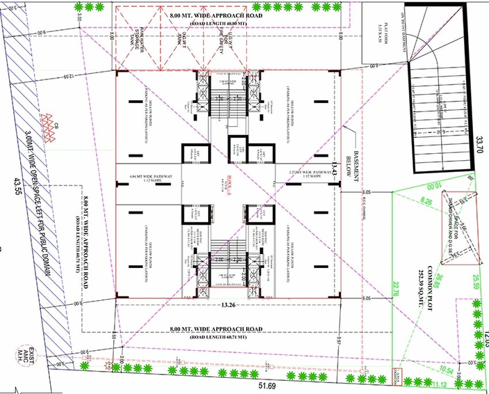 Master Plan of Omkar Skyzen in Kudasan, Gandhinagar - Image 231451