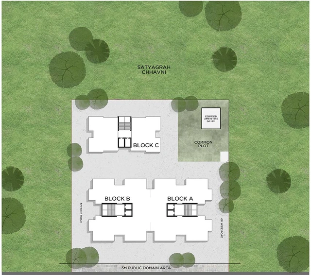 Master Plan of Bakeri Sujal in Ramdev Nagar, Ahmedabad - Image 262487
