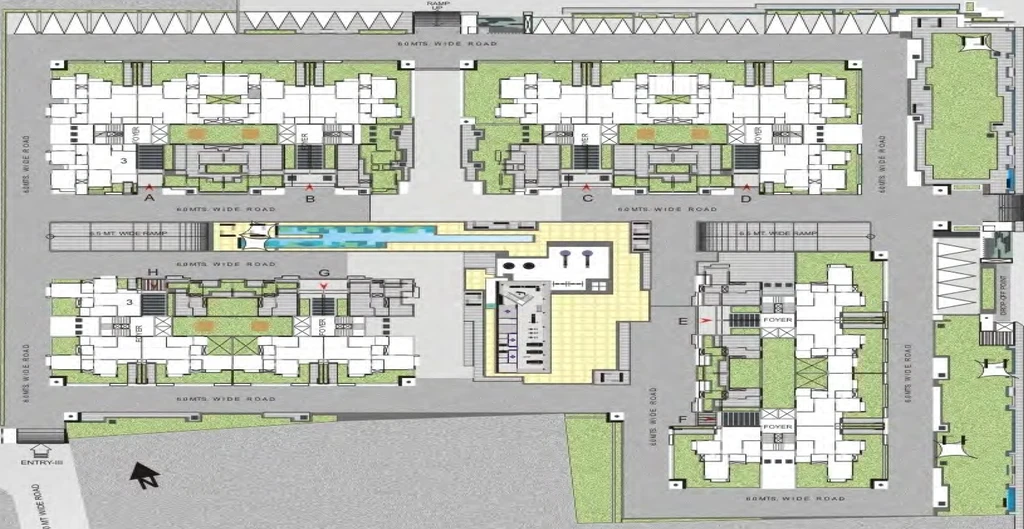 Master Plan of Savvy Solaris in Motera, Ahmedabad - Image 267149