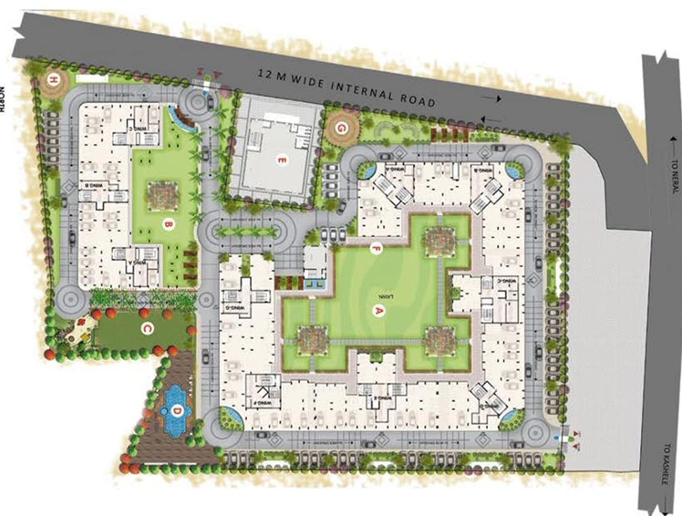 Master Plan of Space World in Neral, Thane - Image 252296