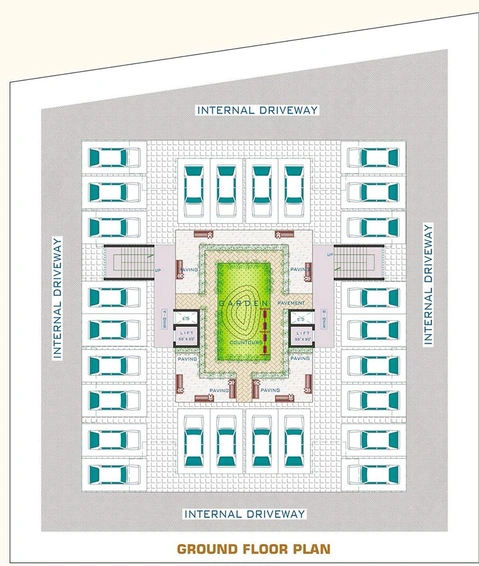 Master Plan of Space Gold Crest in Neral, Thane - Image 252281