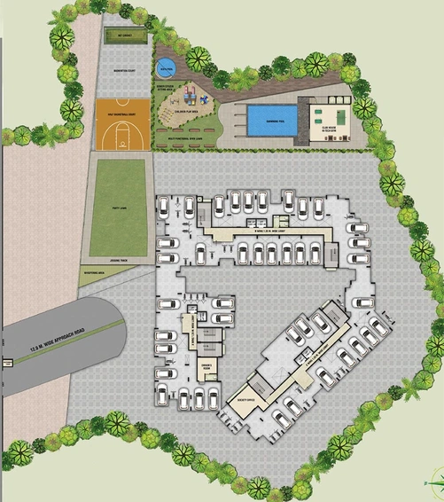 Master Plan of Space Amulyam in Panvel, Navi Mumbai - Image 257243
