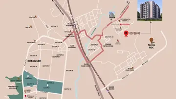 Location of Space Vatsalya - Image 257547