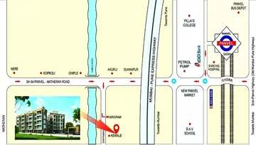 Location of Space Abhinandan Cloris - Image 257228