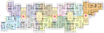Floor Plan of Space Harmony in Panvel, Navi Mumbai - Image 257314