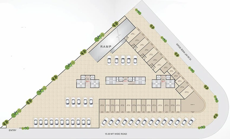 Master Plan of Space Kailash Uptown in Karanjade, Navi Mumbai - Image 257376
