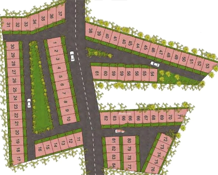 Master Plan of Swadesh Red Square in Jatkhedi, Bhopal - Image 249643