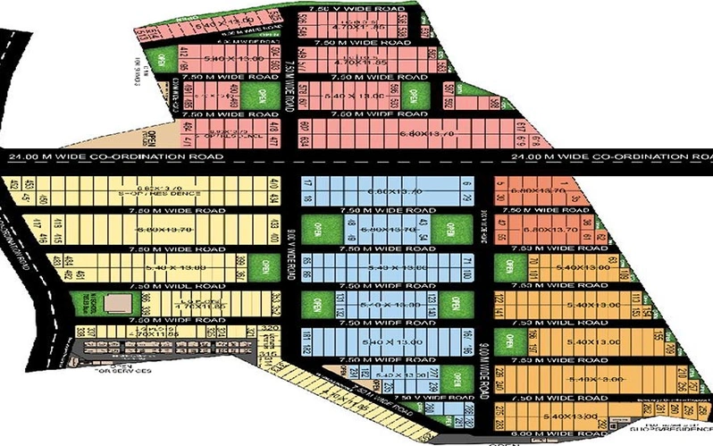 Master Plan of Swadesh Premier Orchard in Karond, Bhopal - Image 249610