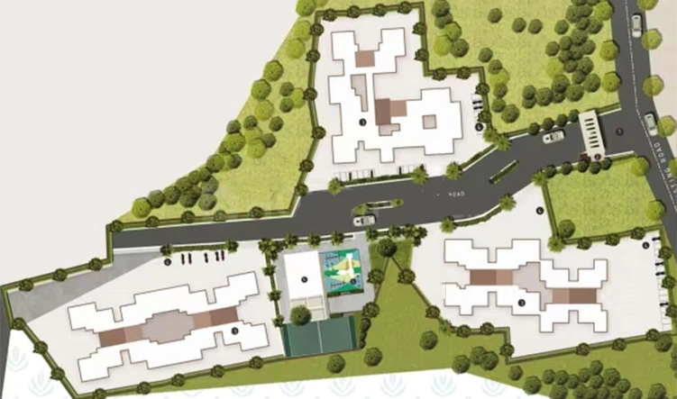 Master Plan of Space Naman Residency in Panvel, Navi Mumbai - Image 257443