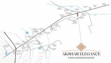 Location of Akshar Elegance - Image 129063