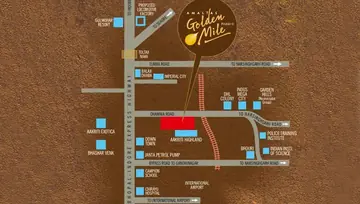 Location of Amaltas Golden Mile - Image 247324