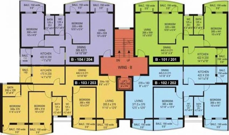 Floor Plan of Raj Excellency in Panjim, Goa - Image 238688