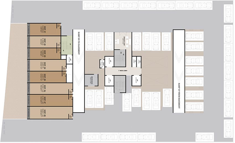 Master Plan of Tejas Vaishnavi in Pushpak Nagar, Navi Mumbai - Image 258092