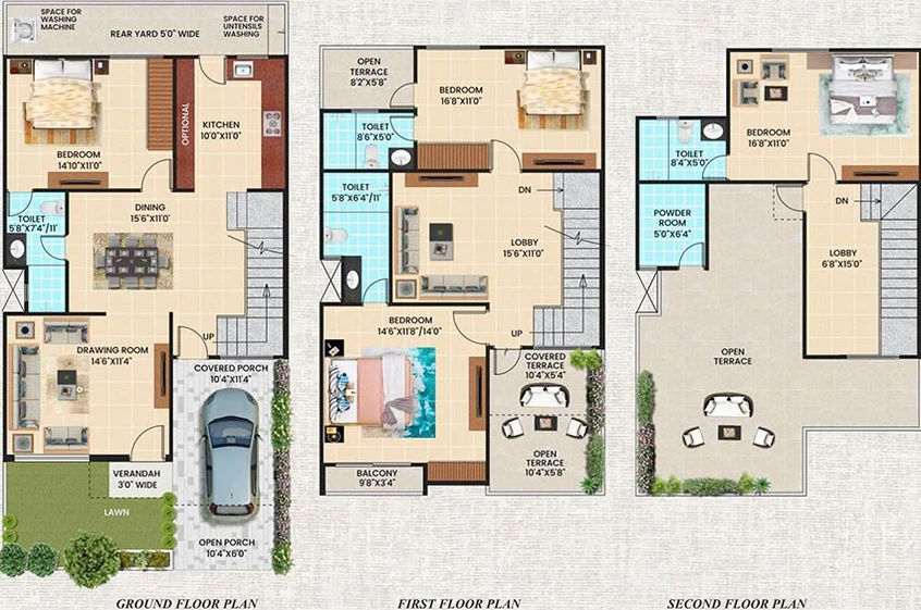 4 BHK House/Villa in Fortune Elite in Misrod, Bhopal - Image 843687