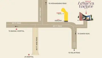 Location of Fortune Acharya Enclave - Image 247520
