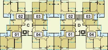 Floor Plan of Raj Mudra in Ponda, Goa - Image 238707