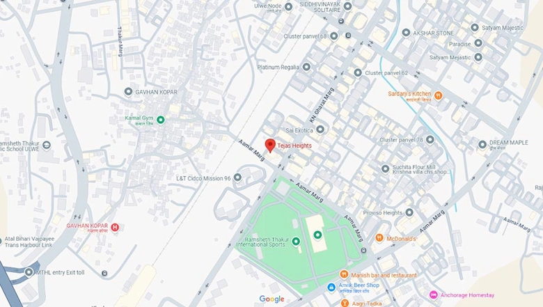 Location of Tejas Heights in Ulwe, Navi Mumbai - Image 257828