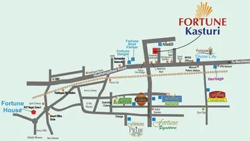 Location of Fortune Kasturi - Image 247618