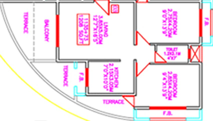 2 BHK Flat in Tejas Komal in Ulwe, Navi Mumbai - Image 844216