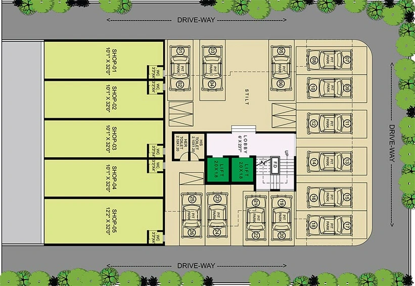 Master Plan of Om Vaastu Residency in Pushpak Nagar, Navi Mumbai - Image 258877