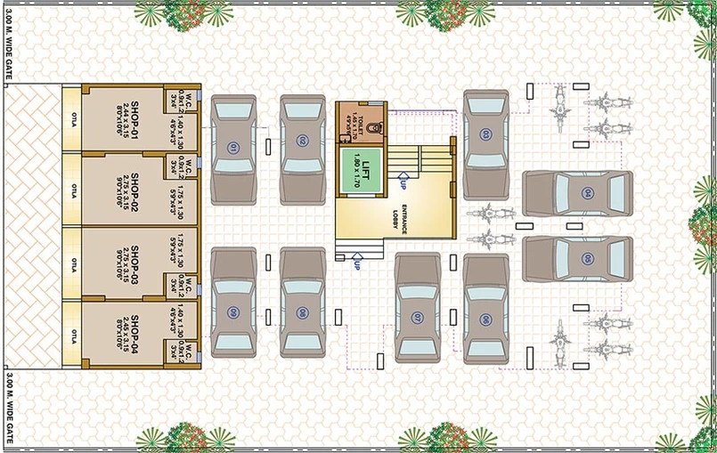 Master Plan of Vishwanath Vaastu in Vadghar, Navi Mumbai - Image 259646