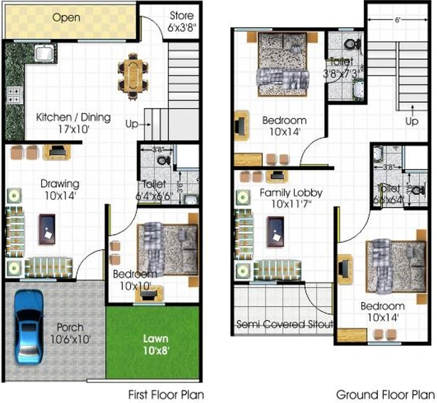 3 BHK House/Villa in Bhojpal Shri Radha Krishna Residency in Hoshangabad Road, Bhopal - Image 843623