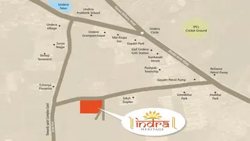 Location of Rudra Indra Heritage - Image 129075