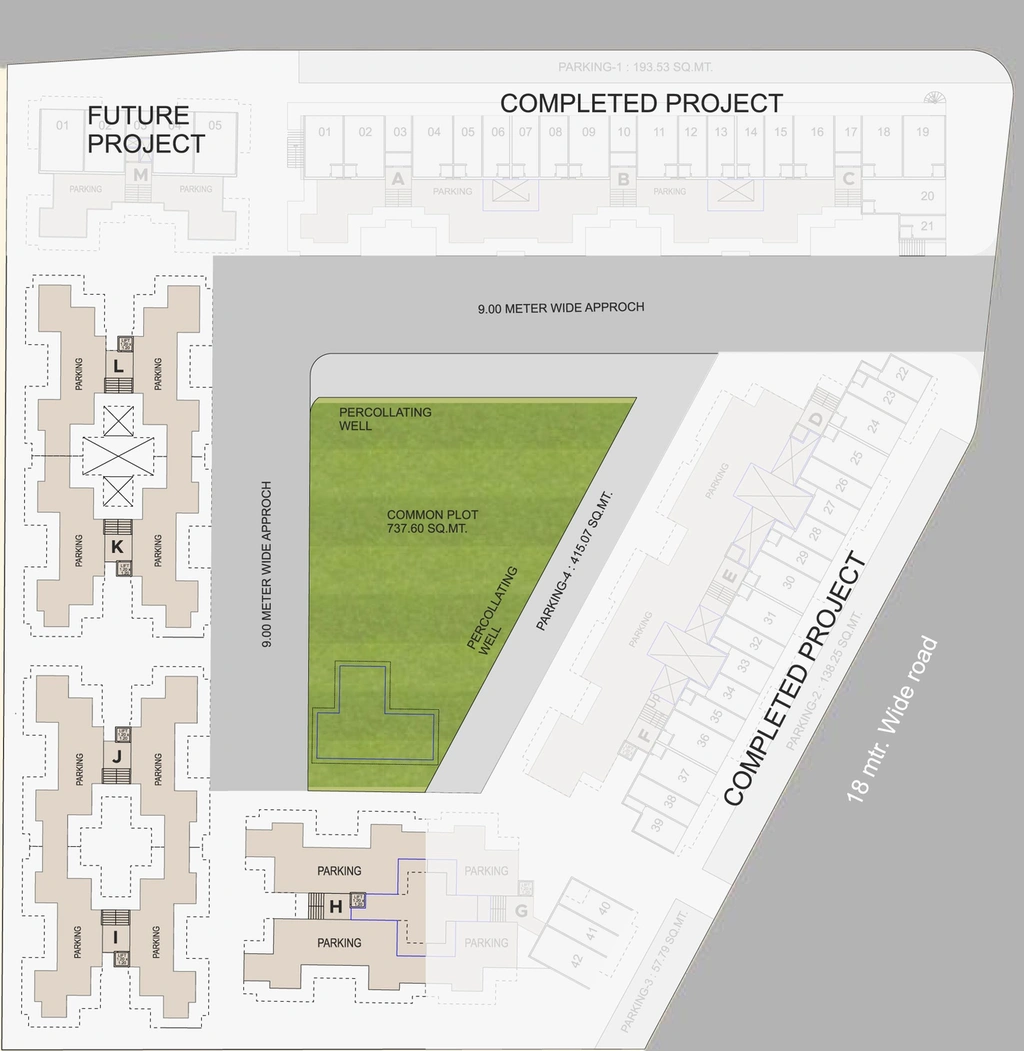 Master Plan of Rudra Indra Heritage in Karadiya, Vadodara - Image 129077