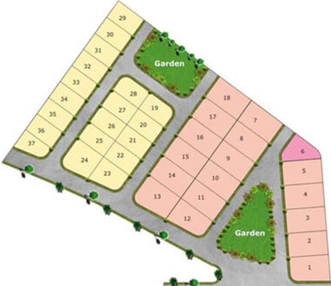 Master Plan of Macker Silver Estate in Bagmugaliya, Bhopal - Image 247687