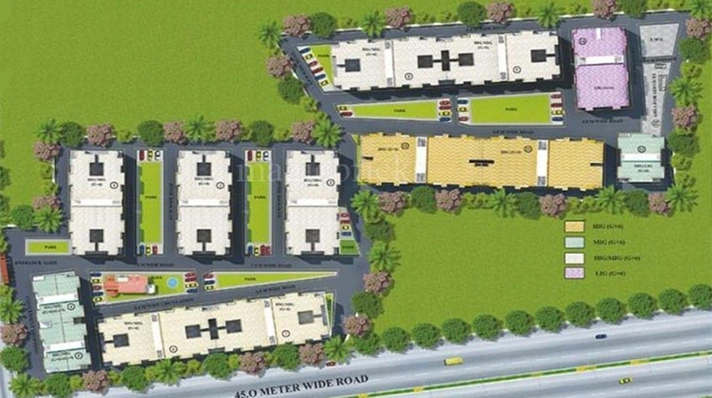 Master Plan of Soumya Evergreen in Kolar Road, Bhopal - Image 249463
