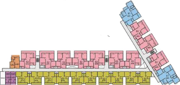 Floor Plan of Agrawal Sagar Eden Garden in Bagmugaliya, Bhopal - Image 247218