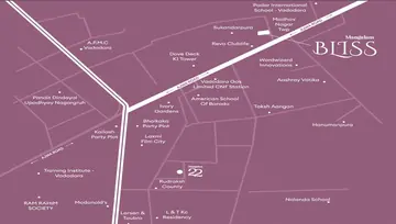 Location of Mangalam Bliss - Image 128977