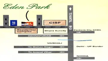 Location of Nirala Eden Park - Image 231677