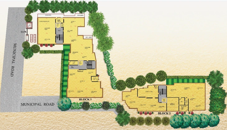 Master Plan of Eden Horizon in Garia, Kolkata - Image 251688