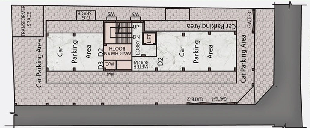 Master Plan of Eden Ivory in Nayabad, Kolkata - Image 251728