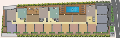 Master Plan of VBC Oracle Sunrise in Hosa Road, Bangalore - Image 127671