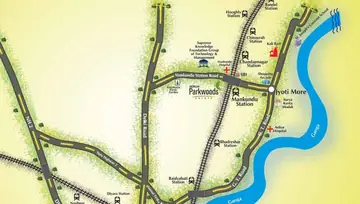 Location of Signum Parkside Residency - Image 252779