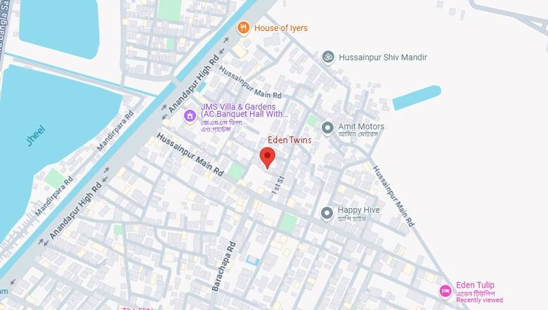 Location of Eden Twins in Madurdaha, Kolkata - Image 252638