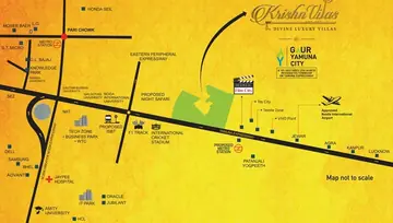 Location of Gaurs Krishn Villas - Image 231820