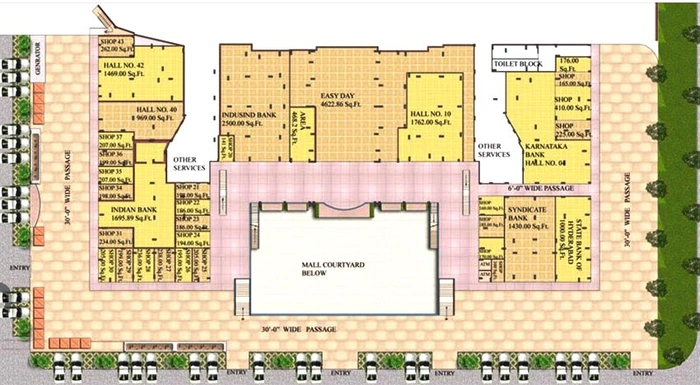 Master Plan of Gaur Green City in Indirapuram, Ghaziabad - Image 233451