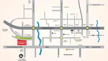 Location of Escon Galaxy Apartment 2 - Image 231778