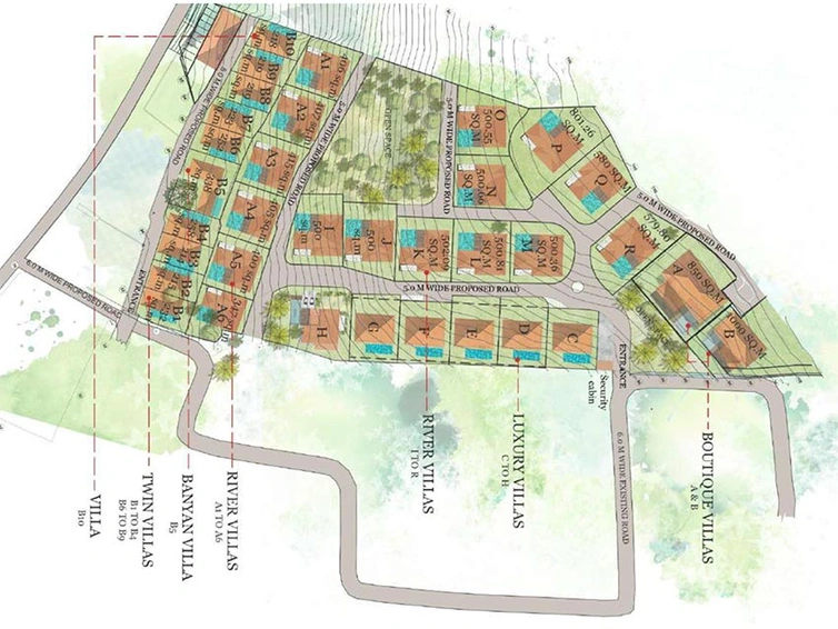 Master Plan of Sun Saipem Hill 2 in Saipem, Goa - Image 226531