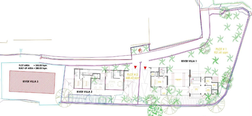 Master Plan of Sun Saipem River Villas in Saipem, Goa - Image 339376