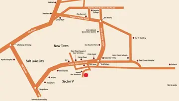 Location of Gurukul Grande - Image 261615