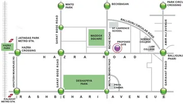 Location of Gurukul Grandeur - Image 261622