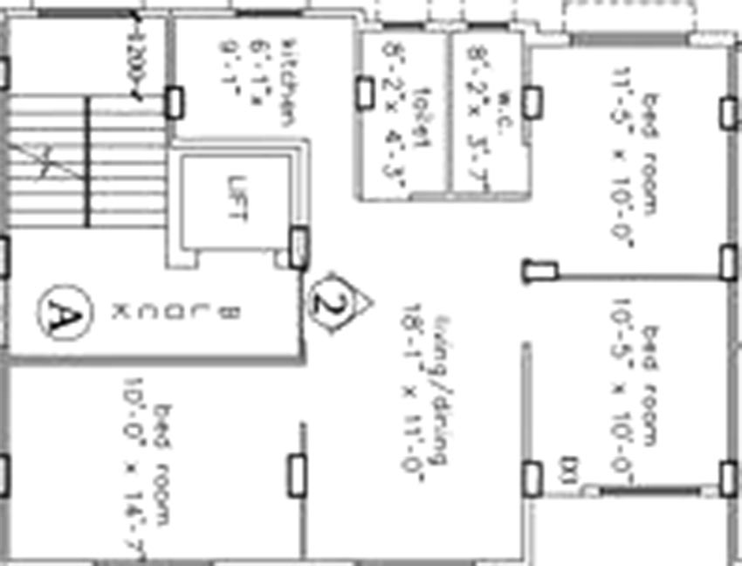 3 BHK Flat in Loharuka Green Nest in Rajarhat, Kolkata - Image 849787