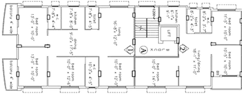 Floor Plan of Loharuka Green Nest in Rajarhat, Kolkata - Image 261652